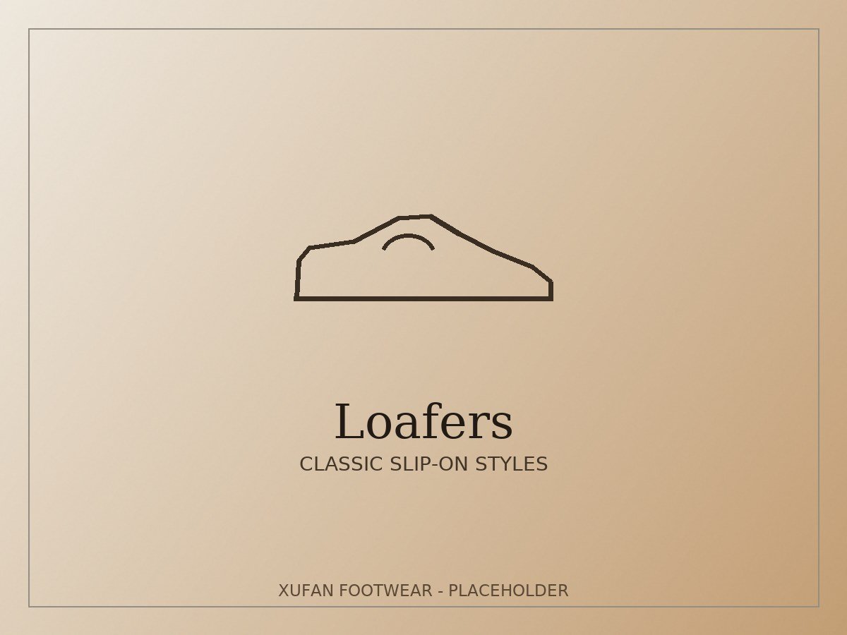 OEM slip-on loafers manufacturer — Loafers collection