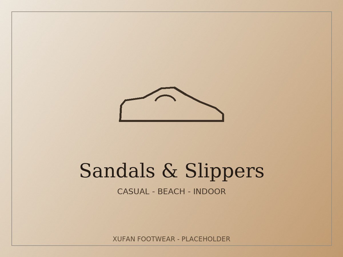 OEM slip-on sandals and slippers manufacturer — Sandals & Slippers collection