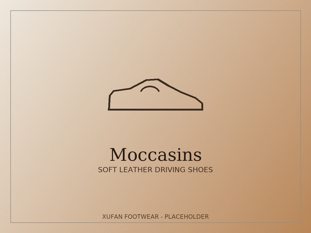 OEM slip-on moccasin driving shoes manufacturer — Moccasins collection