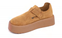 Suede Strap Platform Loafers— OEM footwear manufacturer