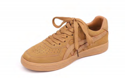 The Tan Suede Heritage Sneaker — OEM German Trainers