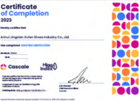 BSCI Certificate