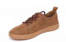 Tan Suede Court Sneaker — OEM German Trainers